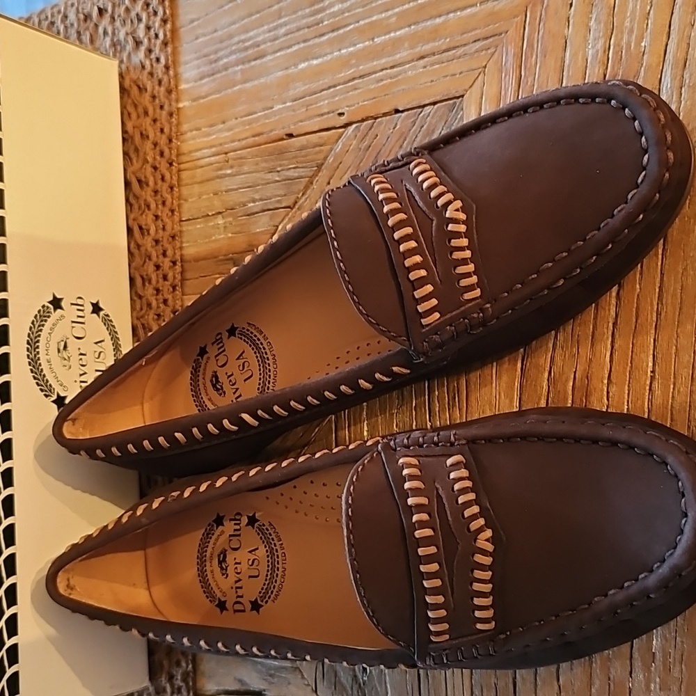 New Driver Club Slip On Moccasin Driver Loafers 7